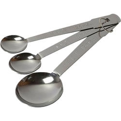 Simple use ステンレス製計量スプーン 3本組 食洗機対応 CC-1649