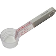 Simple use 計量スプーン 目盛付 置いて量れる 食洗機対応 グレー CC-1651