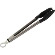 CC-1669 [Simple use クッキング トング 27cm ナイロン製 食洗機対応 ブラック]
