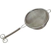 CC-1695 [Simple use 茶こし 二重網 内径6.5cm 共柄 お茶 食洗機対応 日本製]