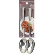 アシェット デザートスプーン 2本組 ステンレス製 食洗機対応 日本製 B-5611