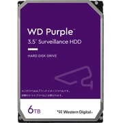 WD Purplesシリーズ ハードディスクドライブ 6TB WD64PURZ