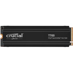 内蔵SSD Crucial T700シリーズ 4TB M.2 2280 PCIe Gen5 NVMe ヒートシンク付き CT4000T700SSD5JP