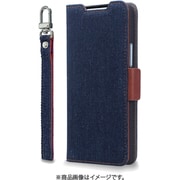 Galaxy A54 5G 対応 手帳型ケース カード収納/ストラップ付き NU JEANS インディゴ CR_A5DCSDNNJ_ID