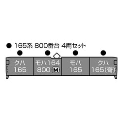 ヨドバシ.com - KATO カトー 3-528 HOゲージ 完成品 165系800番台 4両セット [鉄道模型] 通販【全品無料配達】