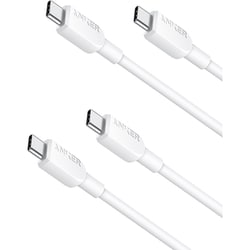 Anker 310 USB-C ＆ USB-C ケーブル 0.9m ホワイト 2本セット B81E1021