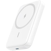 Anker 321 MagGo Battery (PowerCore 5000) 小型マグネット式 ワイヤレス充電対応 モバイルバッテリー ホワイト A1616021
