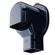 DAS2604B [スッキリダクト 壁面カバーPタイプ（排じん＆換気機能付用） 60型 ブラック]