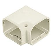 DAS3180W [スッキリダクト フラットエルボ ミニ 80型 アイボリー]