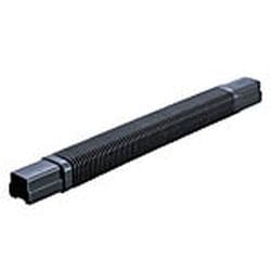 DAS39805B [スッキリダクト フリージョイント 80型 長500 ブラック]
