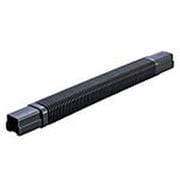 DAS39805B [スッキリダクト フリージョイント 80型 長500 ブラック]