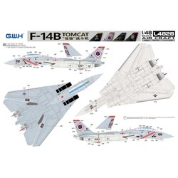 ヨドバシ.com - Great Wall Hobby L4828 1/48 アメリカ海軍 F-14B 艦上