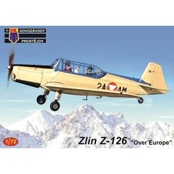 KPM0408 1/72 ズリン Z-126 ヨーロッパ上空 [組立式プラスチックモデル]
