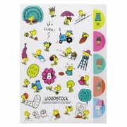 キャラクターグッズ S2136694 限定 ダイカットクリアファイル5P PNWB ウッドストック