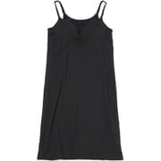 カップ付きロングスリップ 90cm ブラック L