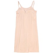 カップ付きロングスリップ 90cm ベージュ M