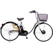 電動アシスト自転車 Refna HOME 26インチ 8.0Ah 内装3段 パールホワイト TDF-14Z-PW
