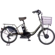 電動アシスト自転車 Refna MINI 20インチ 8.0Ah 内装3段 カーキ TDN-207L-KH