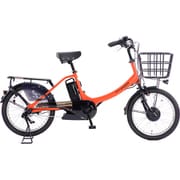 電動アシスト自転車 Refna JOY 20インチ 36V 6.0Ah 内装3段 オレンジ TDN-222L-OR