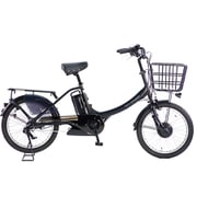 電動アシスト自転車 Refna JOY 20インチ 36V 6.0Ah 内装3段 ブラック TDN-222L-BK