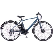 電動アシスト自転車 Refna Ride 700Cクロスバイク 36V 6.0Ah 外装7段 ブルーブラック TDA-711L-BBK