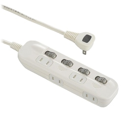 電源タップ 交互コンセント 4個口 2m HS-TP42ADW22