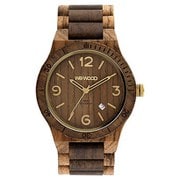 WE WOOD(ウィーウッド) ALPHA SW ZEBRANO CHOCO R メンズ 木製バンド 9818183