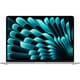 MacBook Air 15インチ Apple M2チップ（8コアCPU/10コアGPU）/SSD 512GB/メモリ 8GB シルバー [MQKT3J/A]