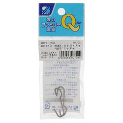 強力ファミリー吸盤  付属パーツ　４０パイ溝Ｈ線材フック HR-702