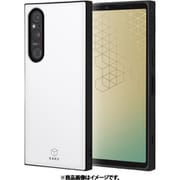 INQ-RXP1M5K3TB/W [Xperia 1 V用 耐衝撃ハイブリッドケース KAKU ホワイト]