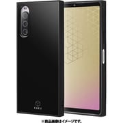 INQ-RXP10M5K3TB/B [Xperia 10 V用 耐衝撃ハイブリッドケース KAKU ブラック]