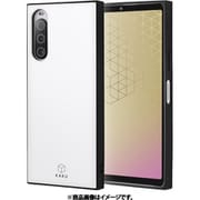 INQ-RXP10M5K3TB/W [Xperia 10 V用 耐衝撃ハイブリッドケース KAKU ホワイト]