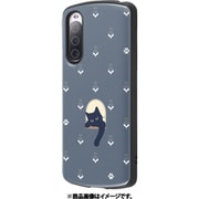 IN-RCXP10M5AC4/NK3 [Xperia 10 V用 耐衝撃ケース MiA-collection ネコ ネイビー]