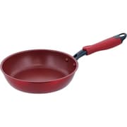 フライパン デリシャスサインエボルト 20cm ダイヤモンドコート IH/ガス両用 予熱完了サイン付き レッド NM-101