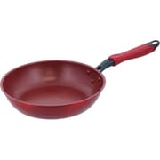 フライパン デリシャスサインエボルト 26cm ダイヤモンドコート IH/ガス両用 予熱完了サイン付き レッド NM-102