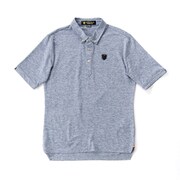 kphs1029-XL [半袖ドライポロシャツ メランジブルー XL]