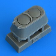 QIC 49063 1/48 Mil Mi-8MT/Mi-17DISS-15 RF航法装置 （ズべズダ用） [プラモデル用パーツ]