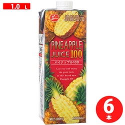 パイナップル100 1000ml×6本
