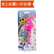 POPUPS！プープ プープピンクグリッター ラムネ 1本 [期限切迫商品（賞味期限：2025年9月30日）]