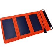 ポータブルソーラーパネル充電器 最大出力5Wタイプ オレンジ AJ-NSOLAR5W OR