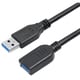 USB3.0延長ケーブル 2.0m GR-USB3-EXA20BK