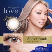アディクトブロンド ワンデー 10枚入 -1.50 [カラーコンタクトレンズ]