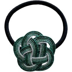 水引ヘアゴム シャイングリーン AP-244