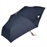 折りたたみ傘 晴雨兼用 エコルーペット オートマティックミニ58 58cm 自動開閉 UVカット加工 PET再生繊維 ネイビー 16621