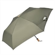 折りたたみ傘 晴雨兼用 エコルーペット オートマティックミニ58 58cm 自動開閉 UVカット加工 PET再生繊維 カーキ 16624
