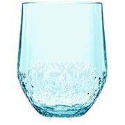 ターホン(TarHong) キューブ コップ 390ml タンブラー 割れない プラスチック おしゃれ グラス アクア PCUDF135CSA