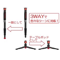 ヨドバシ.com - IFOOTAGE アイフッテージ COBRA3 CB3 A180T [アルミ製