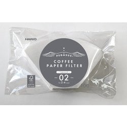 ペガサスコーヒーペーパーフィルター 02W 100枚 PEF-02-100W