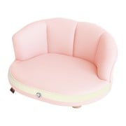 ラトゥール・ロー ペットソファ ピンク×オフホワイト