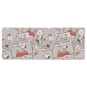 720619 [PEANUTS スヌーピー キュートコミック ロングマット 120cm グレー]